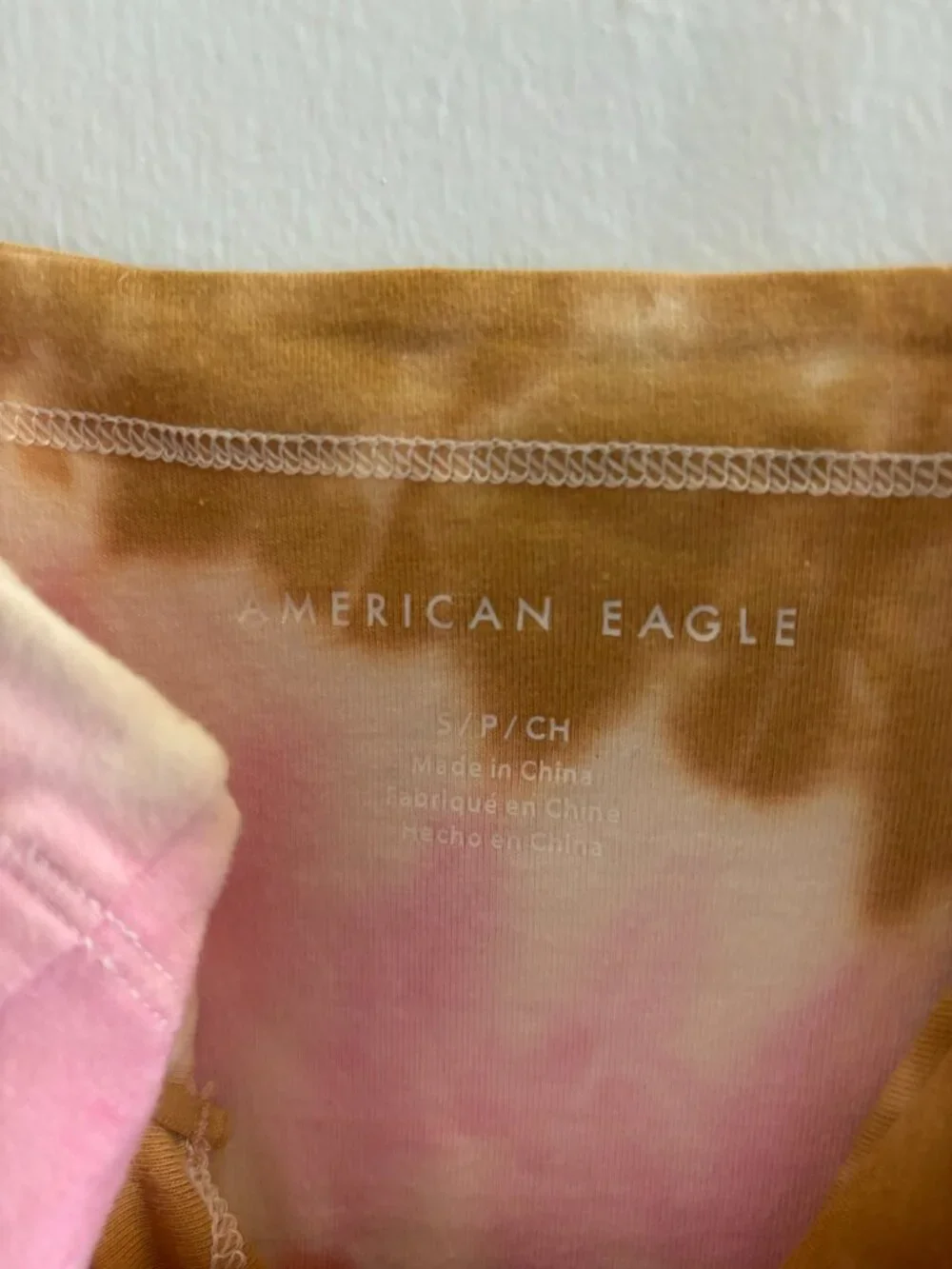 Aerie Tie-Dye Cotton Tank Top Women's Small
